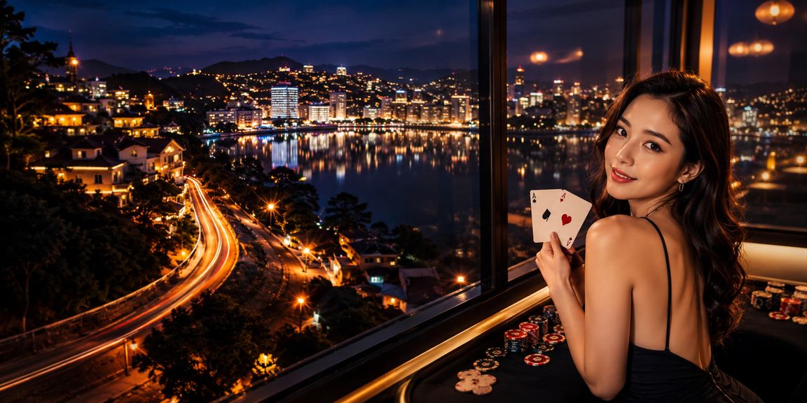 Người dùng Đà Lạt nhâm nhi cà phê và khám phá game bài mới trên điện thoại