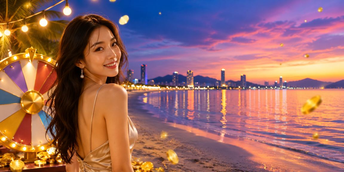 Người chơi trải nghiệm roulette bên bãi biển Đà Nẵng qua nền tảng casino trực tuyến